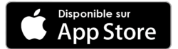 Disponible sur l'App Store